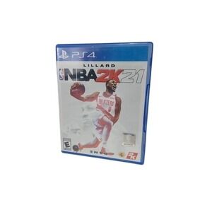 NBA 2K21 Sony PlayStation 4 PS4 Basketball Video Game Damian Lillard 2K Sports